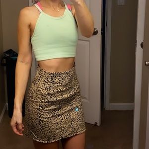 Brandy Melville Cheetah Print Skirt 👌🏻
